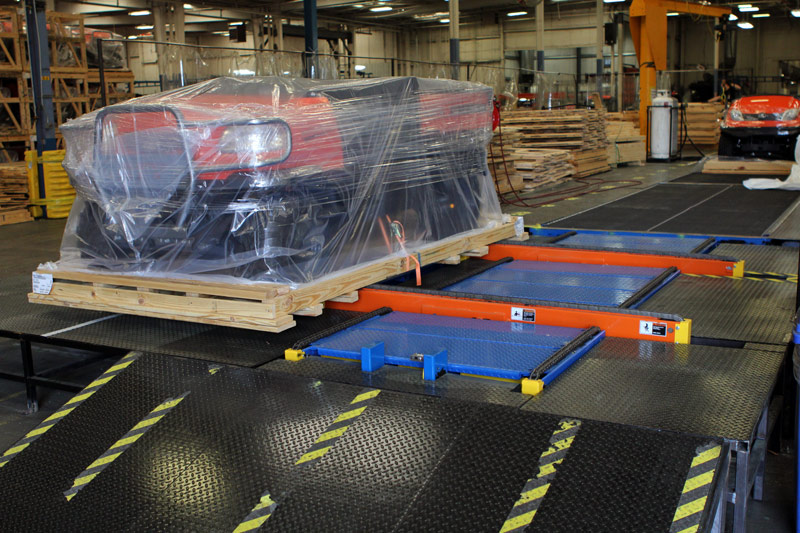 Kubota Manufacturing of America partnered with Conveyors & Drives, Inc
